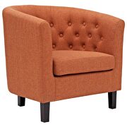 Upholstered fabric armchair in orange by Modway additional picture 4