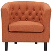 Upholstered fabric armchair in orange by Modway additional picture 6