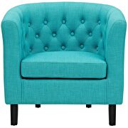 Upholstered fabric armchair in pure water by Modway additional picture 6