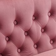 Performance velvet armchair in dusty rose by Modway additional picture 9