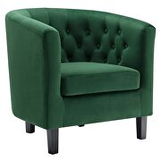 Performance velvet armchair in emerald by Modway additional picture 7