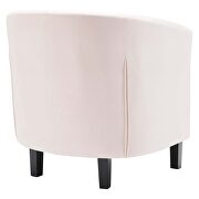 Performance velvet armchair in pink by Modway additional picture 5