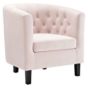 Performance velvet armchair in pink by Modway additional picture 7