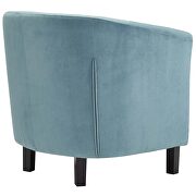 Performance velvet armchair in sea blue by Modway additional picture 2