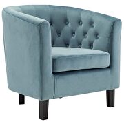 Performance velvet armchair in sea blue by Modway additional picture 5