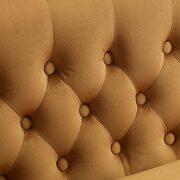 Performance velvet loveseat in cognac by Modway additional picture 9