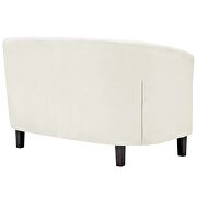 Performance velvet loveseat in ivory additional photo 2 of 4