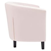Performance velvet loveseat in pink by Modway additional picture 3