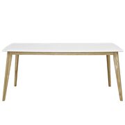 Dining table in white by Modway additional picture 3