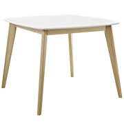 Dining table in white by Modway additional picture 4
