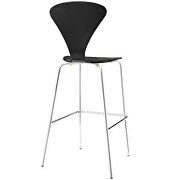 Dining bar stool in black by Modway additional picture 3