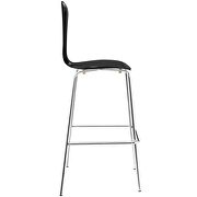 Dining bar stool in black by Modway additional picture 4
