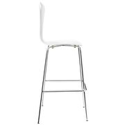 Dining bar stool in white by Modway additional picture 4