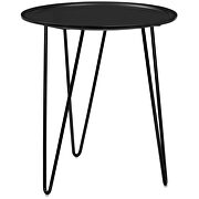 Side table in black by Modway additional picture 3