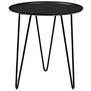 Side table in black by Modway additional picture 4
