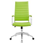 Highback office chair in bright green by Modway additional picture 6