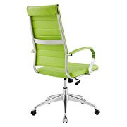 Highback office chair in bright green by Modway additional picture 8