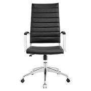 Highback office chair in black by Modway additional picture 5
