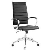 Highback office chair in black by Modway additional picture 9