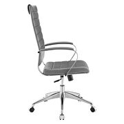 Highback office chair in gray by Modway additional picture 6