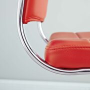 Highback office chair in red additional photo 2 of 8