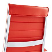 Highback office chair in red by Modway additional picture 4