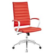 Highback office chair in red by Modway additional picture 5