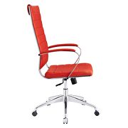 Highback office chair in red by Modway additional picture 6