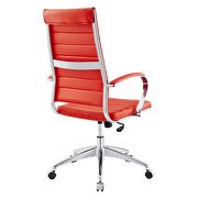 Highback office chair in red by Modway additional picture 7
