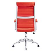 Highback office chair in red by Modway additional picture 8
