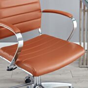 Highback office chair in terracotta by Modway additional picture 2