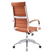Highback office chair in terracotta by Modway additional picture 5