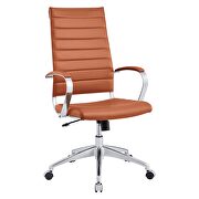 Highback office chair in terracotta by Modway additional picture 6