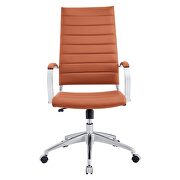 Highback office chair in terracotta by Modway additional picture 7
