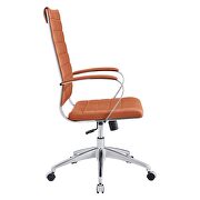 Highback office chair in terracotta by Modway additional picture 8