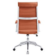 Highback office chair in terracotta by Modway additional picture 9