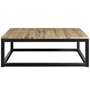 Large coffee table in brown by Modway additional picture 3