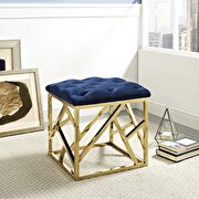Ottoman in gold navy by Modway additional picture 5