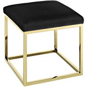 Ottoman in gold black by Modway additional picture 3