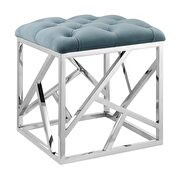 Ottoman in sea blue by Modway additional picture 2