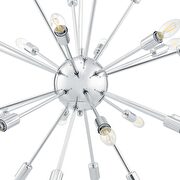 Spike style contemporary chandelier by Modway additional picture 2