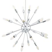 Spike style contemporary chandelier by Modway additional picture 3