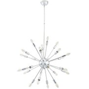 Spike style contemporary chandelier by Modway additional picture 4