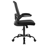 Mesh office chair in black by Modway additional picture 8