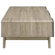 Coffee table in natural gray by Modway additional picture 3