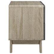 Nightstand or end table in natural gray by Modway additional picture 3
