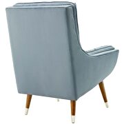 Button tufted performance velvet lounge chair by Modway additional picture 6