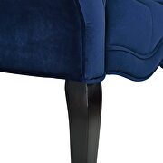 Chesterfield style button tufted performance velvet bench in navy by Modway additional picture 3