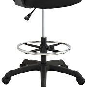Mesh drafting chair in black by Modway additional picture 2