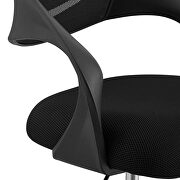 Mesh drafting chair in black by Modway additional picture 4